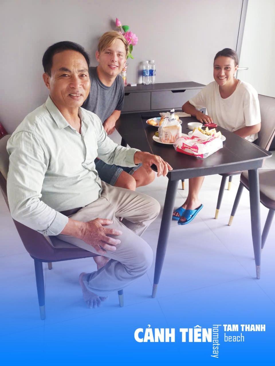 Canh Tien Homestay Tam Thanh Beach Tam Kỳ Exteriör bild