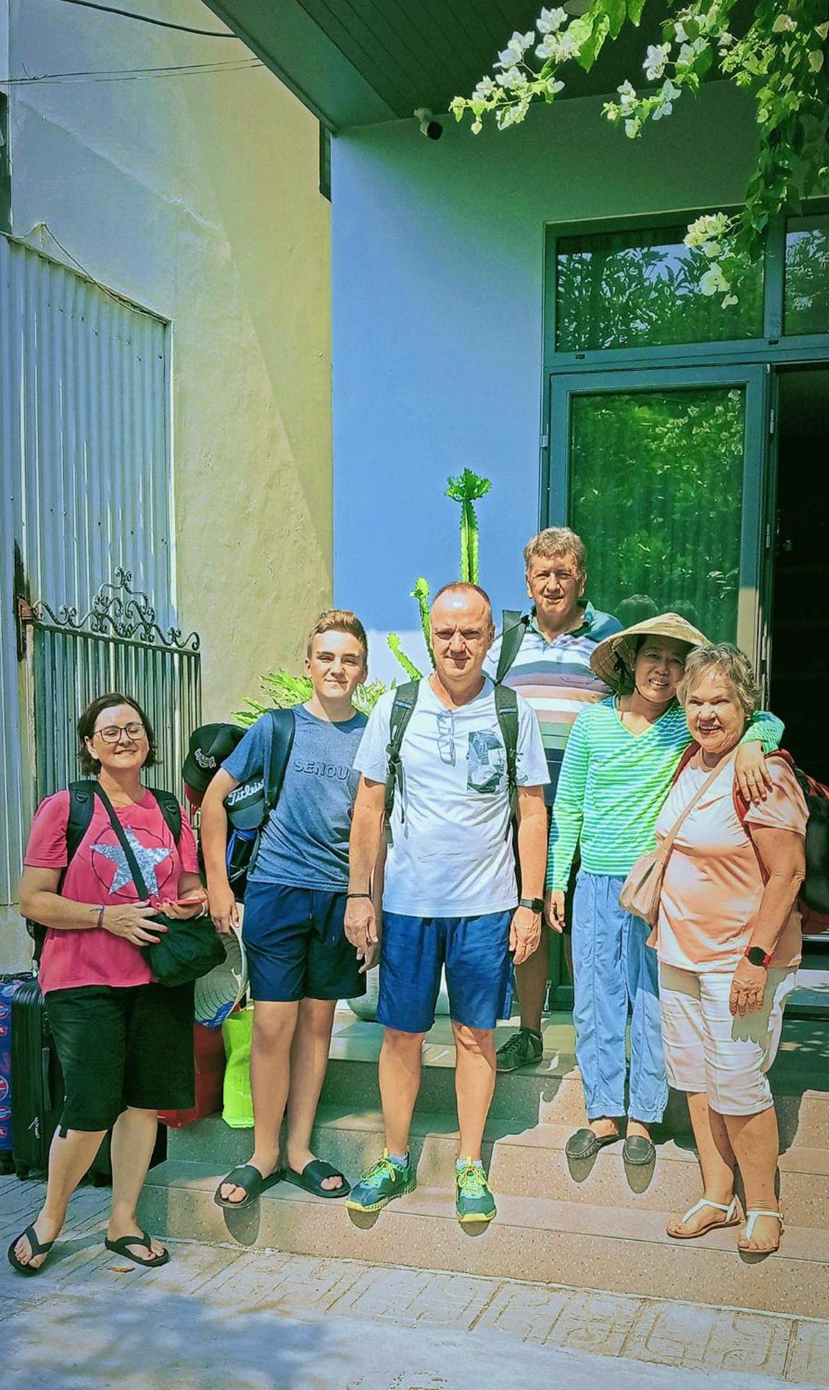 Canh Tien Homestay Tam Thanh Beach Tam Kỳ Exteriör bild