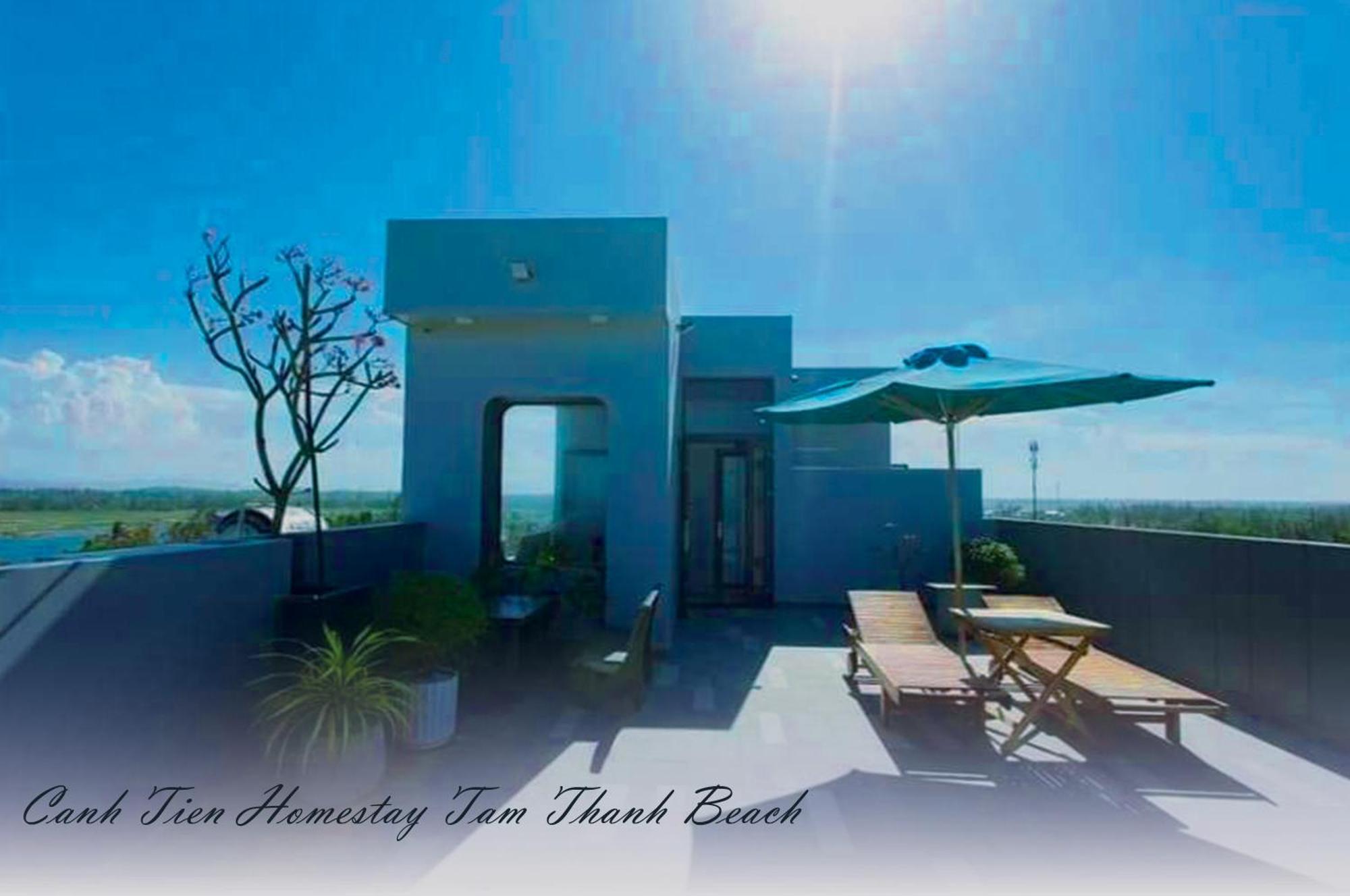 Canh Tien Homestay Tam Thanh Beach Tam Kỳ Exteriör bild