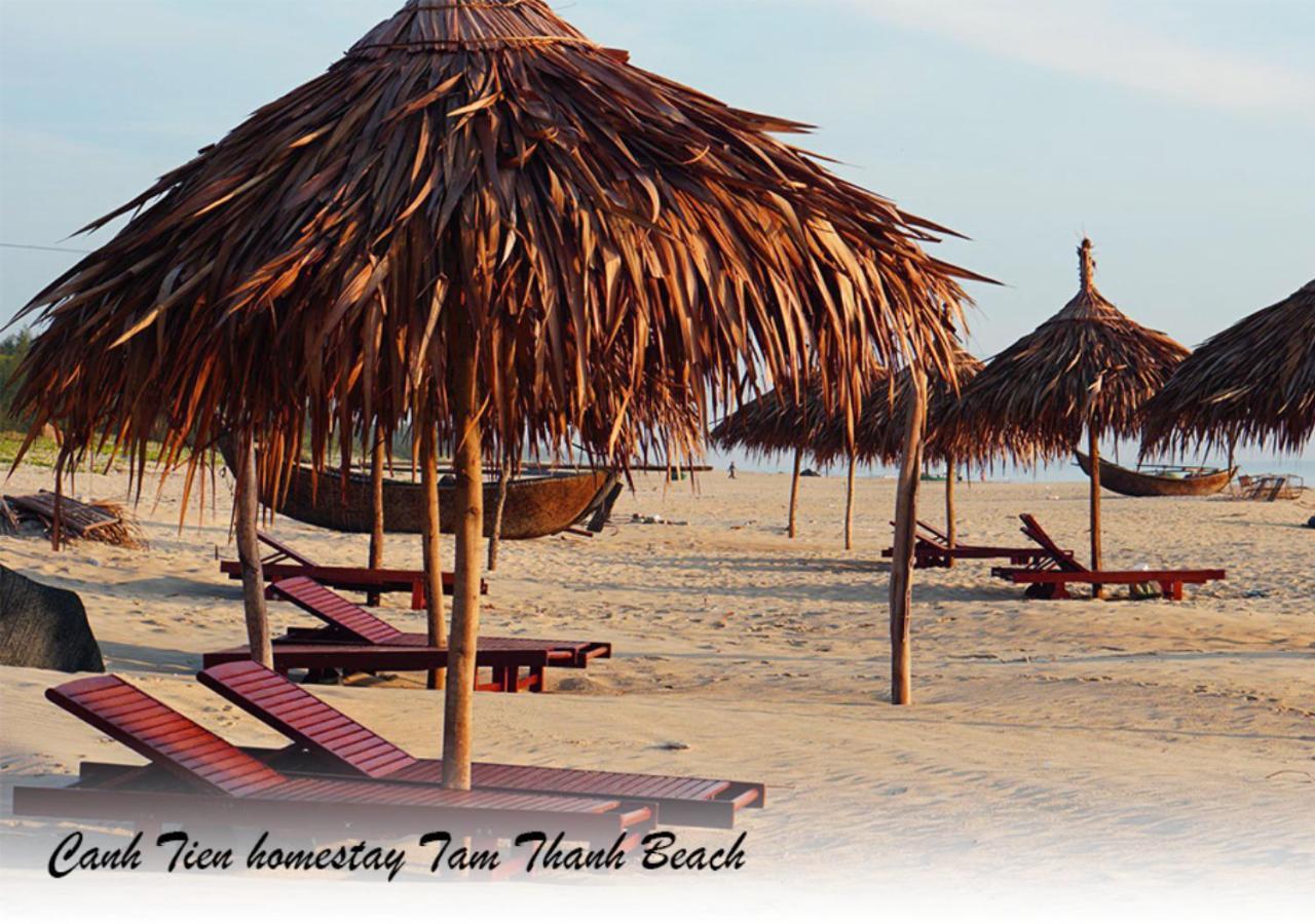 Canh Tien Homestay Tam Thanh Beach Tam Kỳ Exteriör bild
