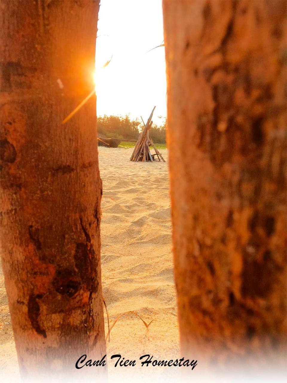 Canh Tien Homestay Tam Thanh Beach Tam Kỳ Exteriör bild