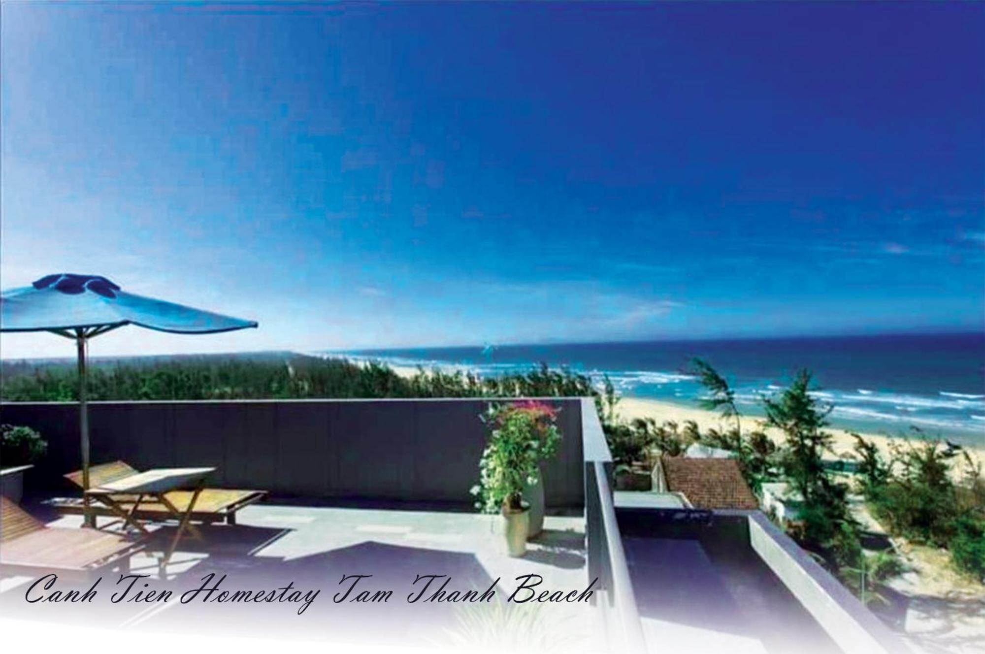 Canh Tien Homestay Tam Thanh Beach Tam Kỳ Exteriör bild